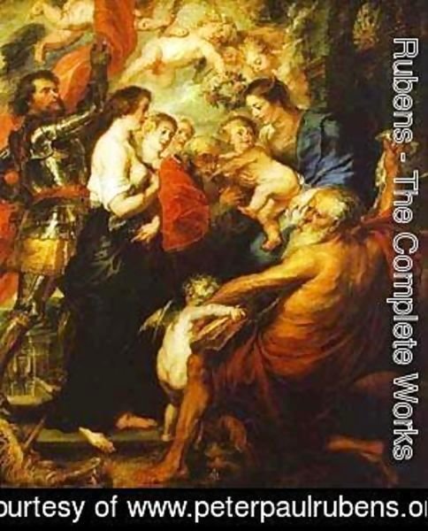 Madonna With The Saints 1638-1640