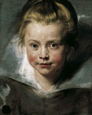 Rubens - Portrait of Clara Serena Rubens c 1616