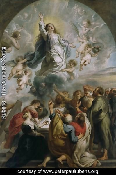 Rubens - The Assumption of the Virgin c 1637