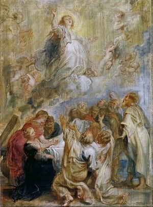 Rubens - The Assumption of the Virgin modello 1637