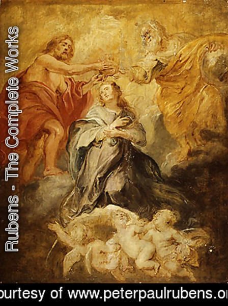 Rubens - The Coronation of the Virgin sketch