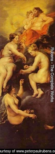 Rubens - The Destiny Of Marie De Medici 1621-1625