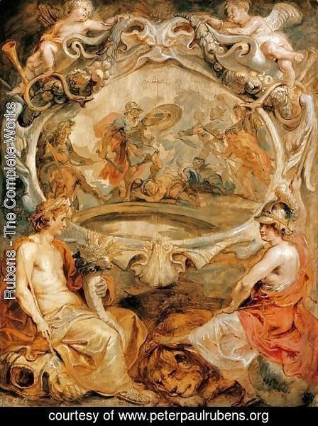 Rubens - The Victory of Henry IV at Coutras 1628