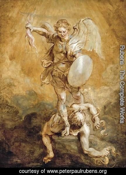 Rubens - Saint Michael subduing Lucifer
