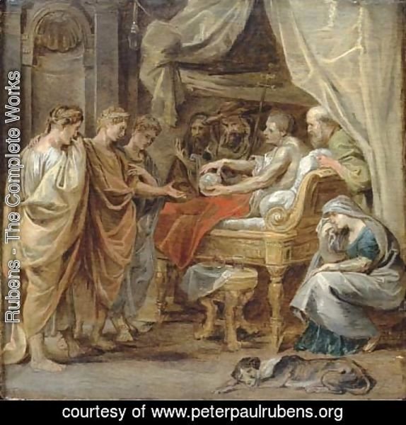 Rubens - The Death of Constantine the Great a modello