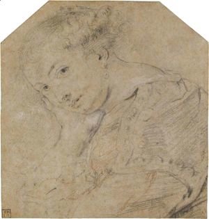 Rubens - Study Of A Young Woman (Helene Fourment)