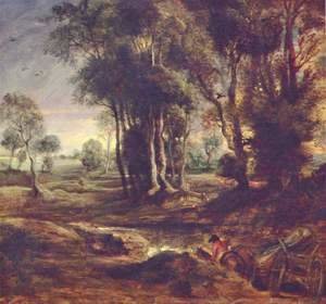 Rubens - Evening landscape