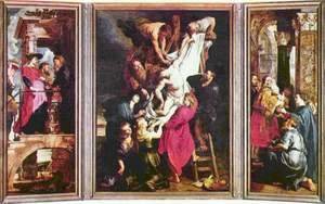 Deposition from the Cross, Triptych, overview
