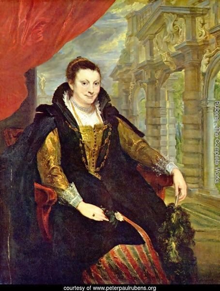 Portrait of Isabella Brant 3