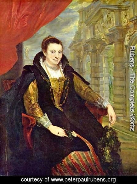 Rubens - Portrait of Isabella Brant 3