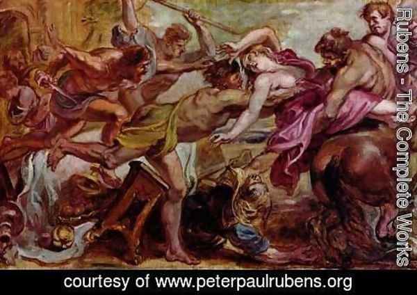 Rubens - Rape of Hippodamia