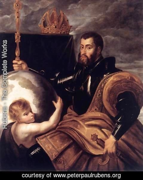 Rubens - Allegory on Emperor Charles as Ruler of Vast Realms