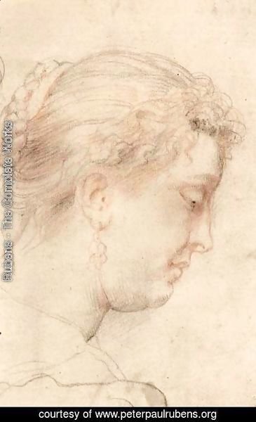 Rubens - Head of woman