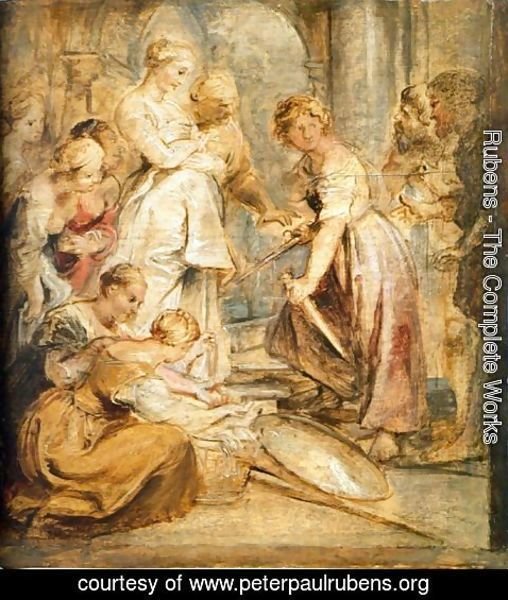 Rubens - Achilles and the Daughters of Lykomedes