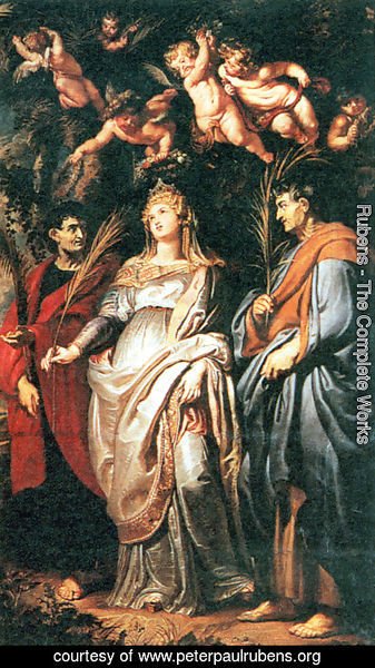 Rubens - St. Domitilla with St. Nereus and St. Achilleus