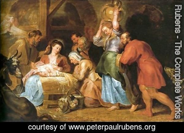 Rubens - Adoration of the Shepherds 6