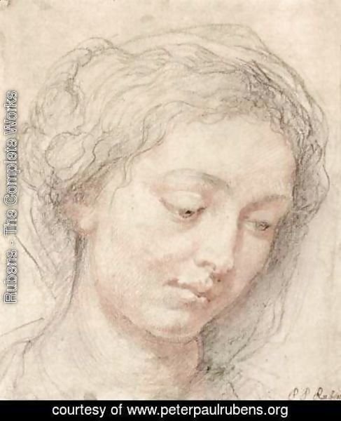 Rubens - Head of woman 3