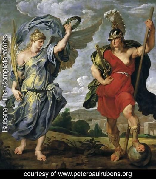 Rubens - Victoria and Virtus 1616-1617