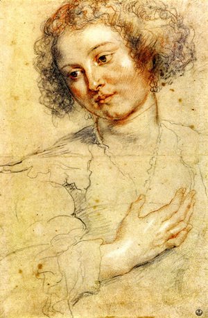 Rubens - Head And Right Hand Of A Woman