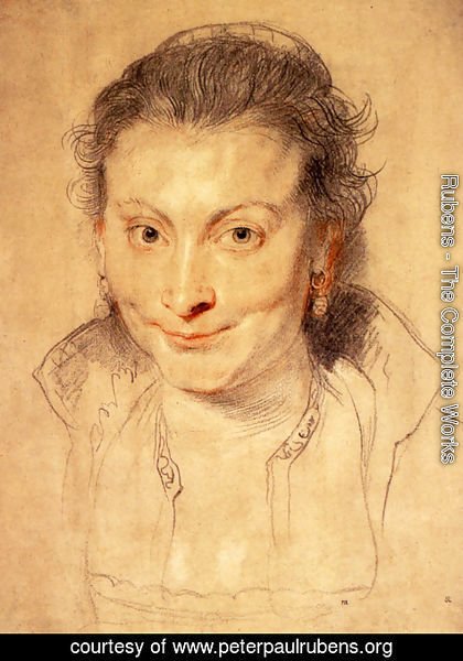Rubens - Portrait Of Isabella Brant