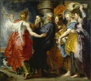 The Departure of Lot and his Family from Sodom